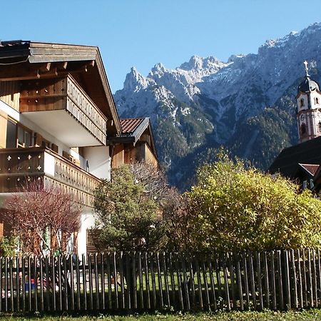 Ferienwohnung Am Zierhutbach Kranzberg Mittenwald Exteriör bild
